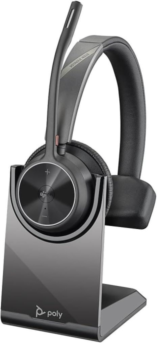 Гарнитура беспроводная VOYAGER 4310 UC,V4310 C COMPUTER & MOBILE USB-C, MONO BLUETOOTH HEADSET, WITH CHARGE STAND, WORLDWIDE