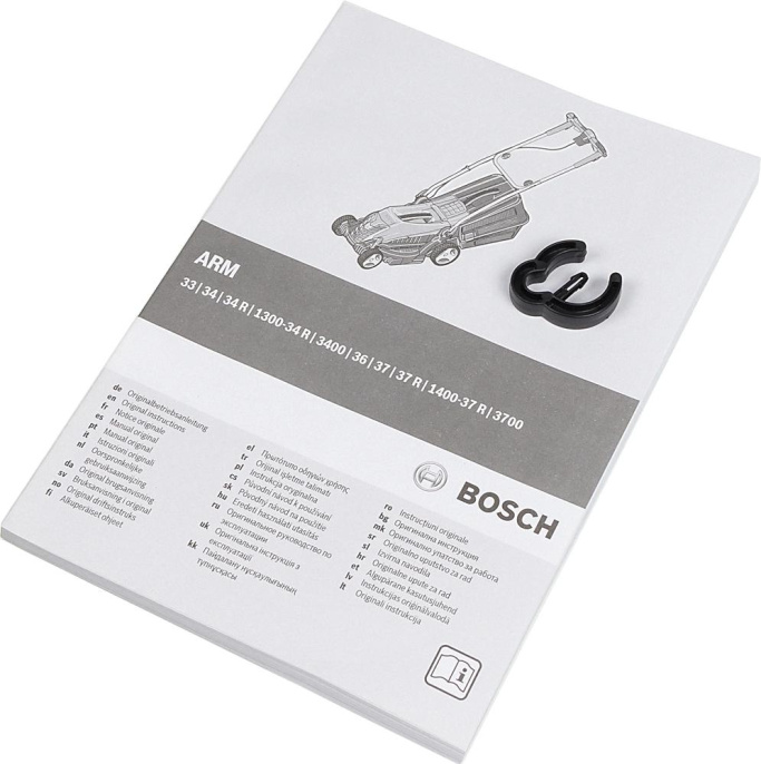 Электрическая газонокосилка Bosch Arm 37, 1400 Вт 06008A6201 1400 Вт 06008A6201