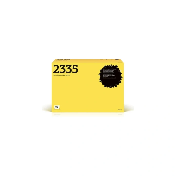 Блок фотобарабана T2 DC-B2335 DR-2335 черный ч/б:12000стр. для DCP-2500DR/2520DWR/2540DNR/2560DWR, HL-L2300DR/L2340DWR/L2360DNR/L2365DW, MFC-L2700WR/L2720DWR/L2740DWR