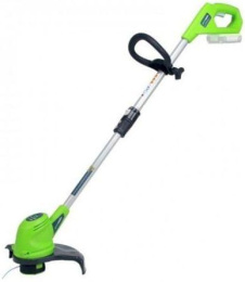 Триммер электрический Greenworks G24LT25K2 аккум. неразбор.штан. реж.эл.:леска