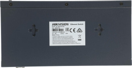 Коммутатор Hikvision DS-3E0510P-E/M B 9x1Гбит/с 1SFP 8PoE 58W неуправляемый (DS-3E0510P-E/M(B))