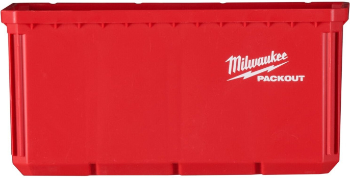 Ячейка для органайзера Milwaukee Packout 10x20см 2шт 4932480699 для винтов, лент и мелких предметов, 3 съемные перегородки, материал: ударопрочный полимер
