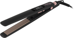 Выпрямитель для волос Polaris PHS 5012KT UltraSlim Digital Pro, черный и розовый