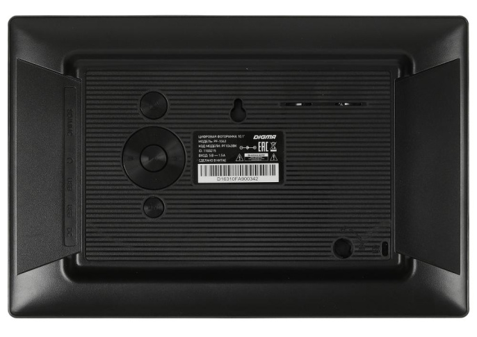 Цифровая фоторамка Digma PF-1043 IPS, 10.1", черный [pf1043bk]