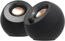 Колонки Bluetooth Creative Pebble V3 MF1700,  2.0,  черный [51mf1700aa000]