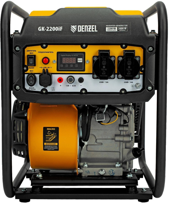 Генератор Denzel GK-2200iF 2.2кВт
