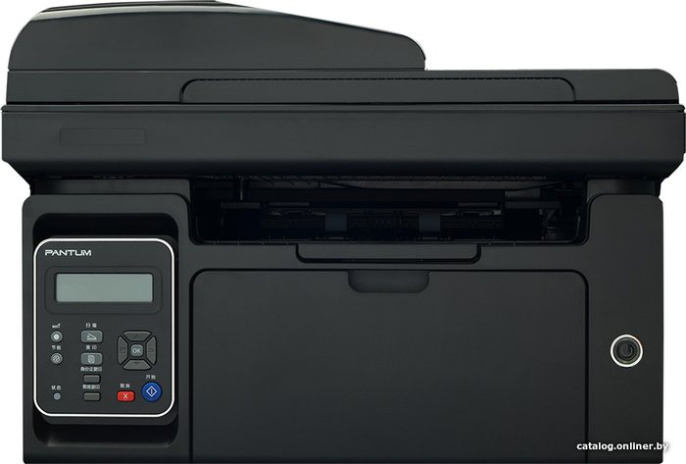 МФУ лазерный PANTUM M6550NW черный А4, принтер/сканер/копир, 1200dpi, 22ppm, 128Mb, ADF35, WiFi, Lan, USB, стартовый картридж 1600 M6550NW