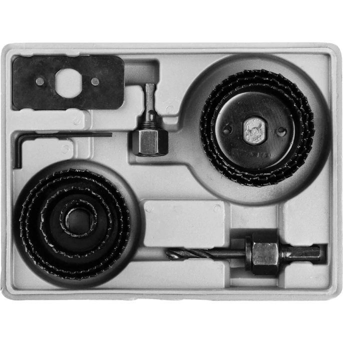 Коронки по дереву кольцевые "MASTER" 7 шт. STAYER 29600-H7