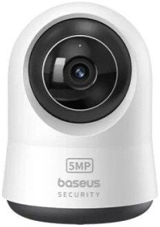 Видеокамера Baseus S0TV022132 Security P1 Pro 3K White (S0TV02) (разрешение: 2880x1620, поле зрения: 108°, ночное видение: ИК, подключение: Wi-Fi 2.4 ГГц, Bluetooth 5.2, двусторонний звук, питание: от батареи, защита: IP54)