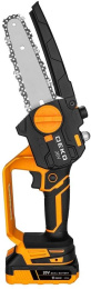 Цепная пила Deko DKCHS 20-6 Pro аккум. дл.шины:6" 15cm 2аккум. 2.2Ач ЗУ 081-2025