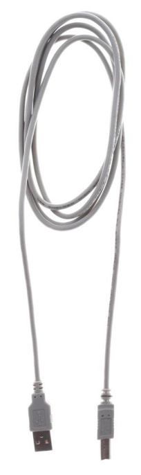 Кабель USB2.0 Buro USB A m - USB B m , 1.8м, блистер, серый [bhp ret usb_bm18]
