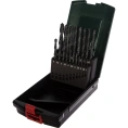 Набор сверл HSS-R по металлу 19 шт. (1-10 мм) Metabo 627164000