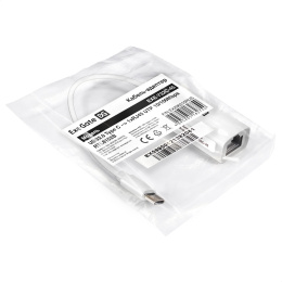 Кабель-адаптер ExeGate EXE-732C-45 (USB2.0 Type C --> 1xRJ45 UTP 10Mbps/100Mbps) EX296215RUS