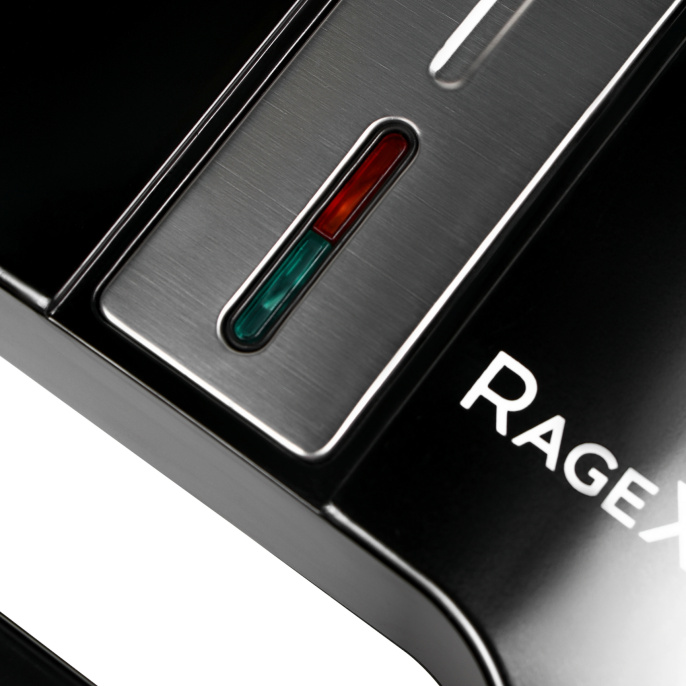 Электрическая сэндвичница RAGEX R732-000, 750 Вт, панель сэндвичи, черная