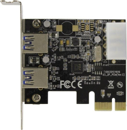 Контроллер Orient VL-3U2PELP OEM PCI-Ex1 USB3.0 2 port-ext Low Profile