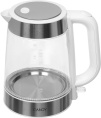 Чайник электрический Candy CK-301 1.8л. 2200Вт белый корпус: стекло/пластик