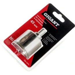 Коронка алмазная по стеклу и керамике (45 мм; 30 мм) Gigant DBG 11074