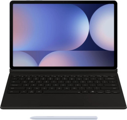 Чехол-клавиатура Samsung Book Cover Keyboard, для  Samsung Galaxy Tab S9+/S9 FE+/S10+, черный [ef-dx825ubrgru]