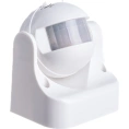 Датчик движения и освещенности FERON 1200w, 180°, 12м, IP44, белый Feron 22021