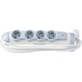 Многорозеточный блок Legrand''Комфорт'' 4 x 2К+З с кабелем длиной 3 м 694627