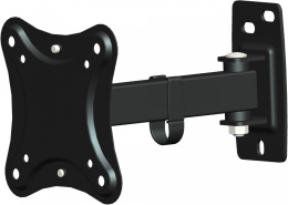 Кронштейн для телевизора Hama R1 118151 черный 10"-27" макс.15кг настенный поворот и наклон
