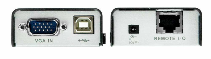 Удлинитель сигнала ATEN CE100-AT-G extender, VGA/SVGA+KBD+MOUSE USB, 100 метр., HD-DB15+USB A-тип/USB B-тип, Female, без шнуров, Б.П. 220 5V, по витой паре/UTP/FTP макс.разрешение 1920х1200 60Hz 30m 1280х1024 60Hz 100m DDC2B3