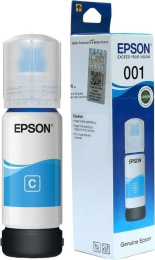 Чернила Epson 003 C13T00V298, для Epson, 65мл, голубой