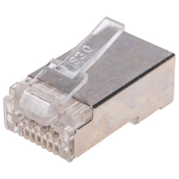 Rexant 05-1029 Разъем сквозной RJ-45 8P8C под витую пару, FTP, CAT 6 Упаковка 100 шт