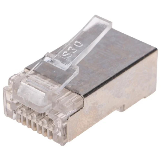 Rexant 05-1029 Разъем сквозной RJ-45 8P8C под витую пару, FTP, CAT 6 Упаковка 100 шт