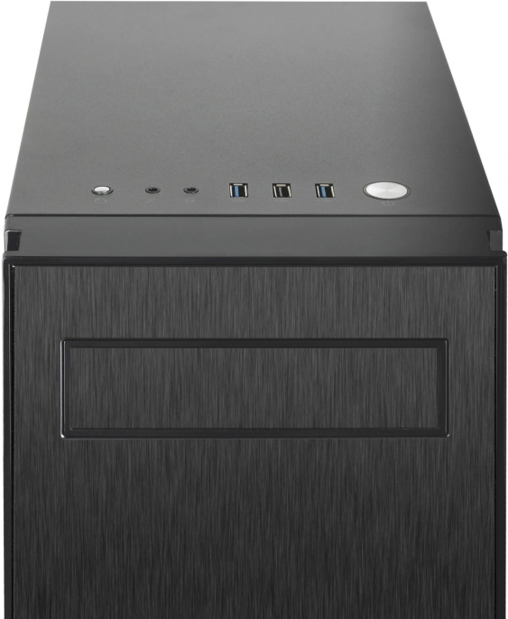 Корпус ATX CHIEFTEC Hawk, Midi-Tower, без БП, черный [al-02b-tg-op]