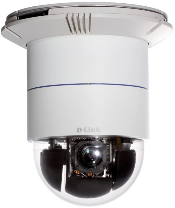 Камера видеонаблюдения аналоговая D-Link DCS-6616/A1A,  720х576 pix,  3.8-45.6 мм,  белый