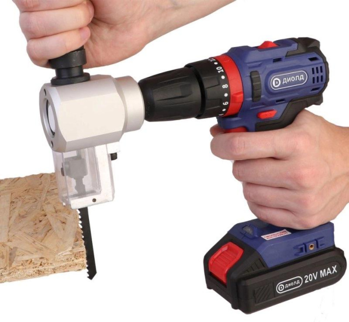 Насадка для шуруповертов и дрелей ДИОЛД ННМ-20 К [90022122]