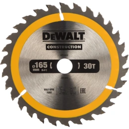 Пильный диск CONSTRUCT (165х20 мм; 30 ATB) DEWALT DT1935