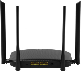 Wi-Fi роутер Digma DWR-AC1202,  Wi-Fi 5,  AC1200,  2.4/5ГГц, 3 LAN,  черный