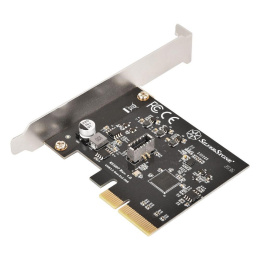 Контроллер Silverstone G56ECU070000010 SuperSpeed USB 20Gbps / internal USB-C Key-A 3.2 Gen 2x2 PCIe expansion card