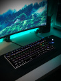 Клавиатура SunWind SW-K900G механическая черный USB Multimedia for gamer LED (1422332) кабель 1.8м