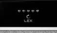 Вытяжка встраиваемая Lex GS Bloc P 600 BL черный управление: кнопочное (1 мотор)