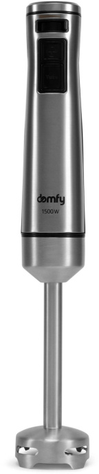 Блендер DOMFY DSM-HB401, погружной, серебристый/черный