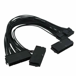 Sync Starter TSR436 30 см двойной удлинительный кабель-адаптер 3 PSU ATX 24Pin блок питания Sync Starter ADD3PSU для майнинга биткоинов