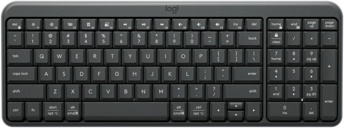 Клавиатура беспроводная BT Logitech K250, Graphite [920-013452]