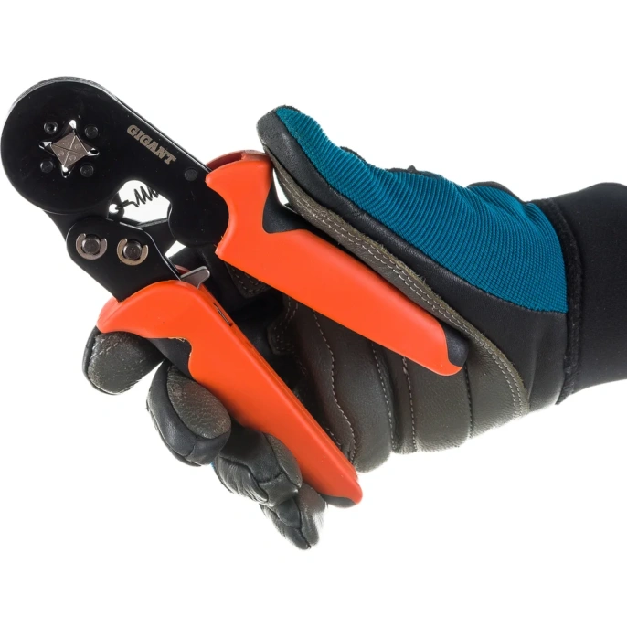 Квадратные пресс-клещи для обжима наконечников Gigant 0.25-6 мм2 GECT-02