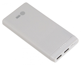 Внешний аккумулятор (Power Bank) Cactus CS-PBFSMT-10000,  10000мAч,  белый