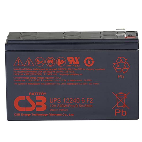 АКБ CSB Аккумуляторная батарея для ИБП 12V/5Ah (UPS122406 F2 CSB)