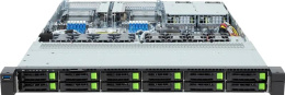 Шасси серверное Gigabyte Server Platform R163-Z35 Rev.3x / 1U / 1xAMD 9004/9005 / 1xHS / 12xDIMM / 12xSFF NVME/SAS/SATA + 1xM.2 PCIe Gen3 / 1x1GbE / 2xOCP 3.0 / 2xFHHL / 2x1300W / Rails / 1Y (R163-Z35-AAH1)