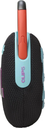 Колонка порт. JBL Clip 5 черный/оранжевый 7W 1.0 BT 10м 1400mAh (26475529)
