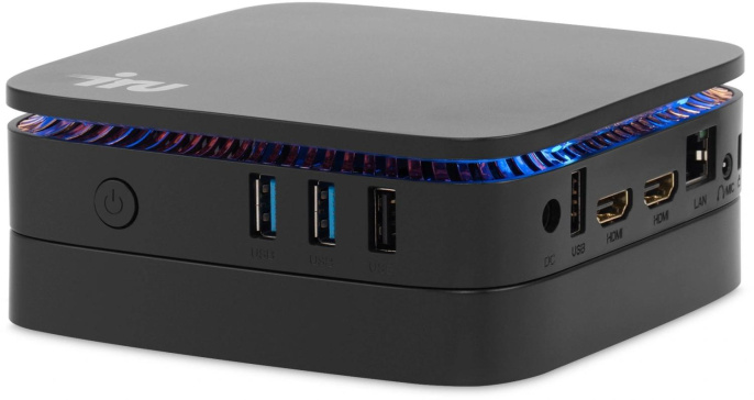 Неттоп iRU 110JLCN Intel Celeron N4500,  DDR4 8ГБ, 256ГБ SSD, Intel UHD Graphics,  без операционной системы,  черный [2152166]