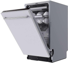 Встраиваемая посудомоечная машина Midea MID45S450i, узкая, ширина 44.8см, полновстраиваемая, загрузка 10 комплектов