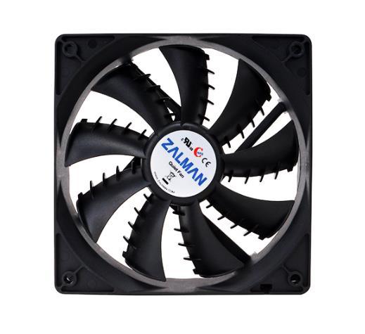 Вентилятор Zalman ZM-F1 Plus (SF) 80мм, 3-pin, 2000об/мин, 20 - 23 дБ, черный, Ret