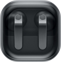 Гарнитура вкладыши Samsung Galaxy Buds 4 черный беспроводные bluetooth в ушной раковине (SM-R540NZKACIS)