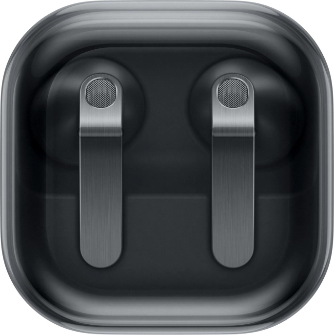 Гарнитура вкладыши Samsung Galaxy Buds 4 черный беспроводные bluetooth в ушной раковине (SM-R540NZKACIS)